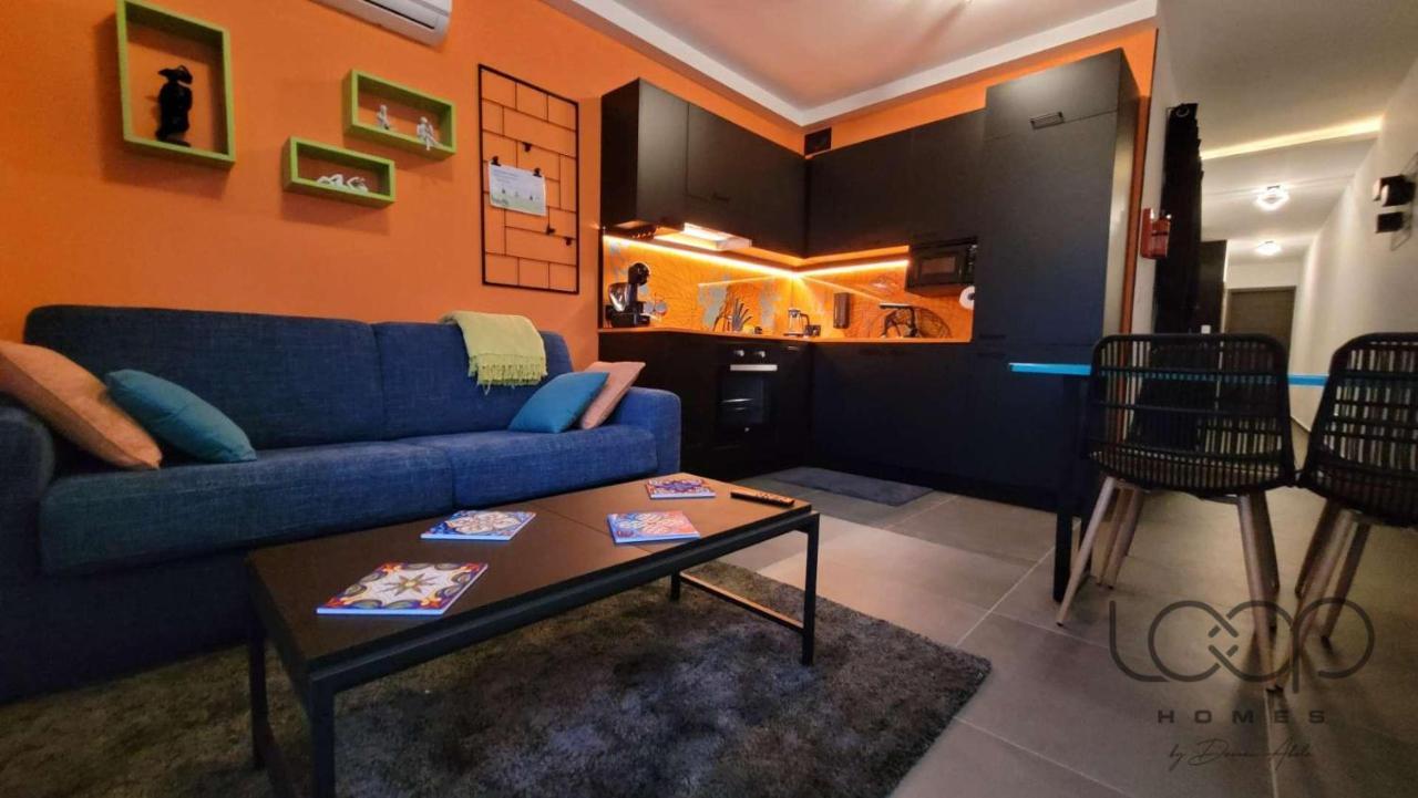 Modern - 50 M From Sea - Free Wi-Fi - Super Cool - Terrace - Fully Air-Conditioned San Pawl il-Baħar Kültér fotó